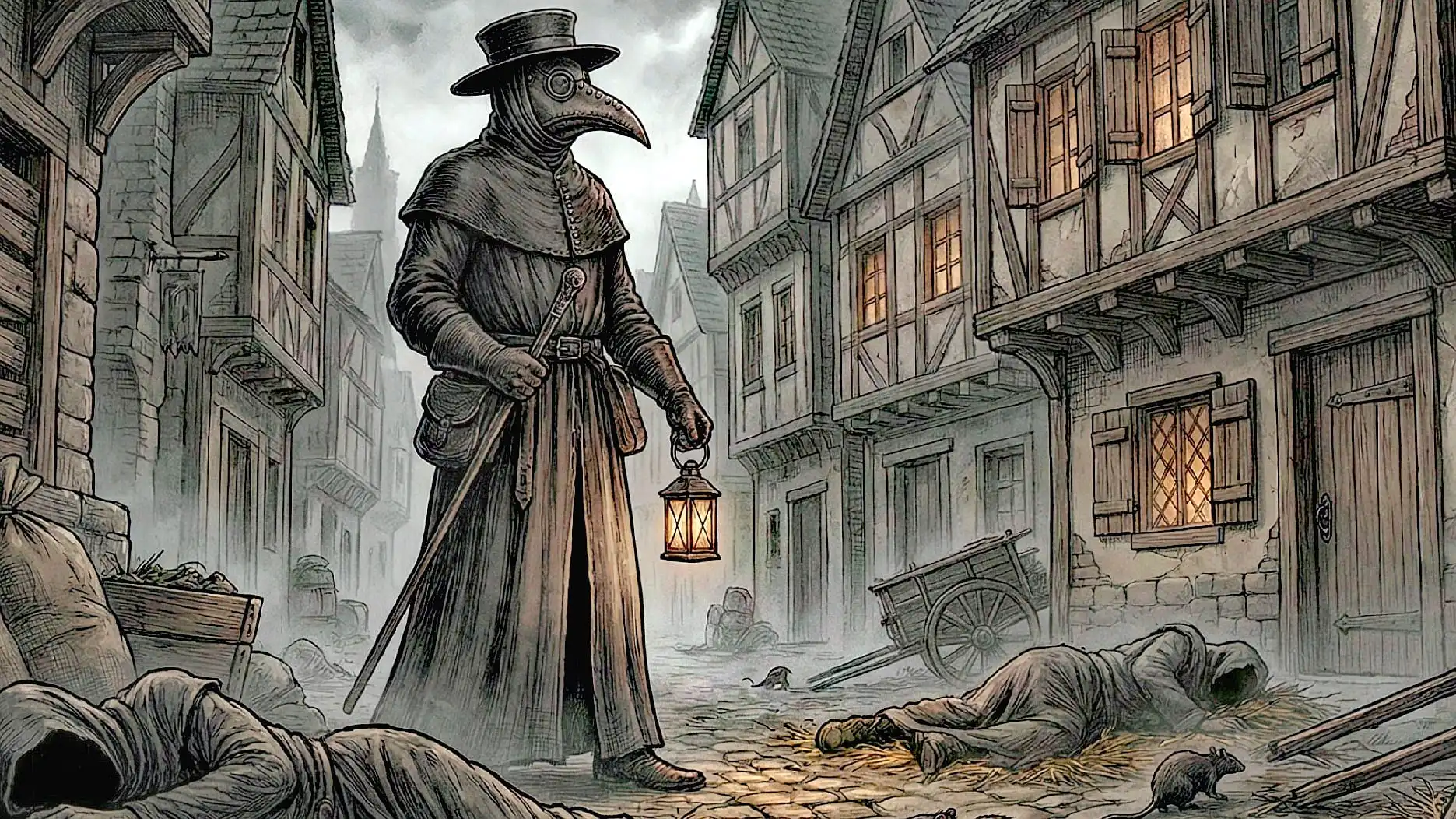 Вулкан, голод и зерно: как природа открыла дорогу «Чёрной смерти»