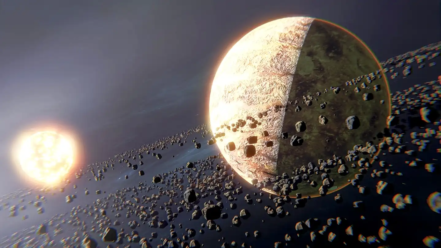 Учёные нашли планету, которая создала Луну