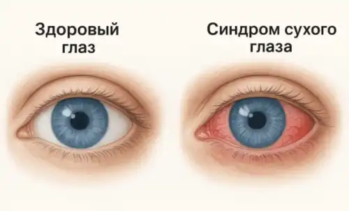 Сухой глаз это сбой клеток